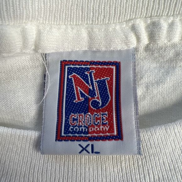 Betty Boop Vintage 1988 White T-shirt Front and Back Print NJ Croce Tag Adult XL - Picture 4 of 7